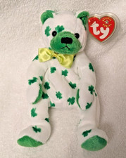 TY Beanie Baby - CLOVER the Irish Bear 2001