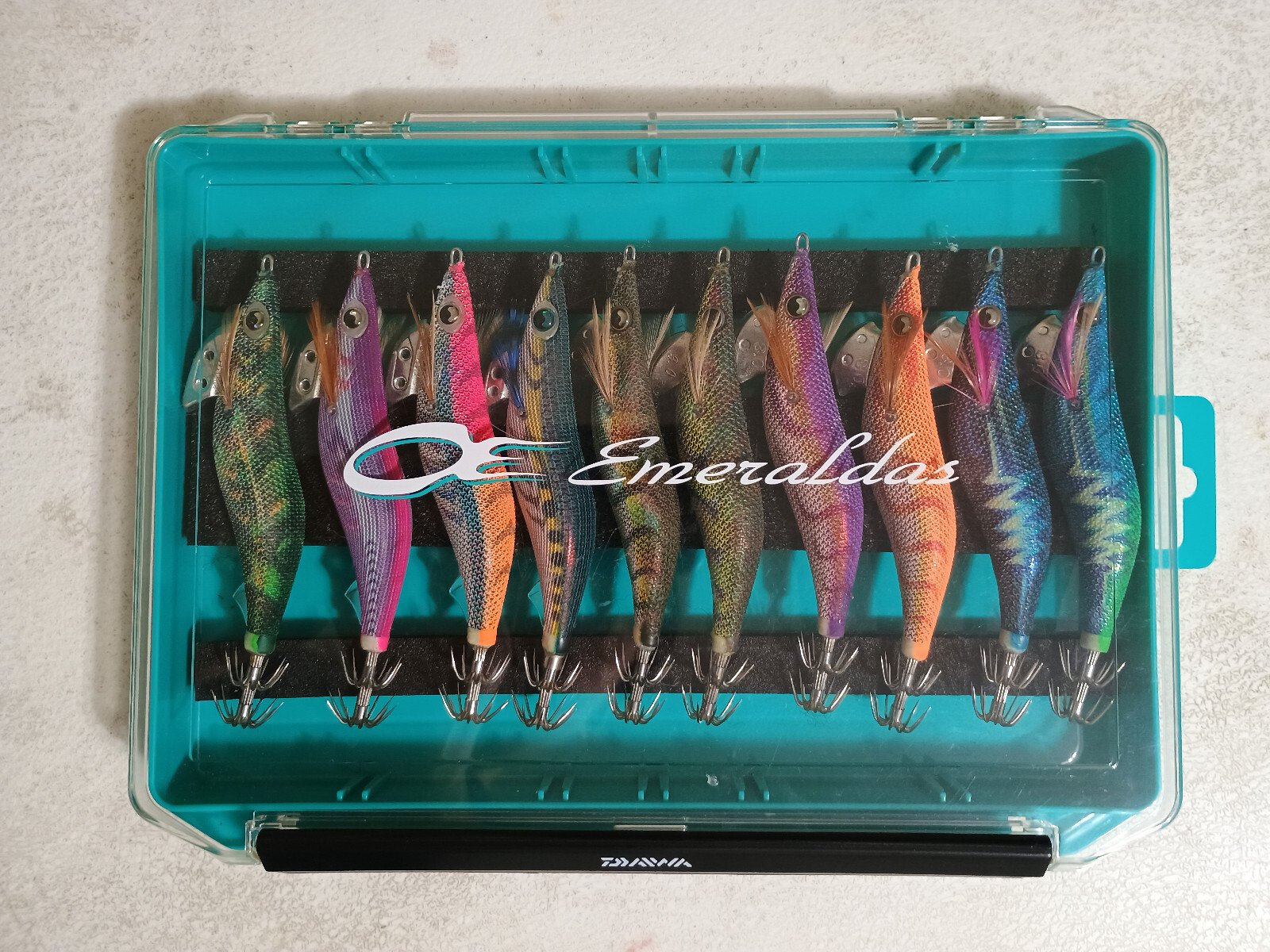 Daiwa Emeraldas Rattle Spring Egi & Yamashita Squid Jig No. 3.0 10 Pieces USA - Image 4