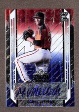 2021 Leaf Metal Draft Base Auto RWB Wave #BA-MM7 Manuel Mercedes /5