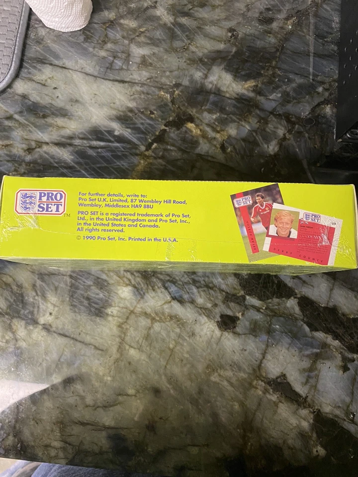 PRO SET 1990/1991 COLLECTORS SET CARDS SOCCER/FOOTBALL SEALED BOX MINT - Image 3 of 3
