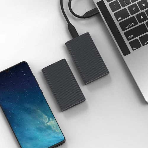 Blueendless M3T USB 3.1 to MSATA SSD Box Type-C Adapter Enclosure External Case