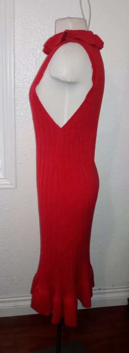 ELLIATT KNIT DRESS - RED - SIZE small fit m under knee warm sleeveless | eBay ELLIATT KNIT DRESS - RED - SIZE small fit m under knee warm sleeveless | eBay