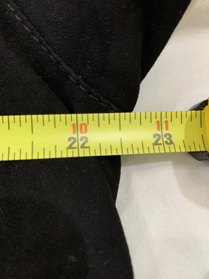 Chaqueta Abrigo de Cuero Vintage Bally of Switzerland Talla 8 Mujer Negra Hecha en Italia Foto 4 de 4