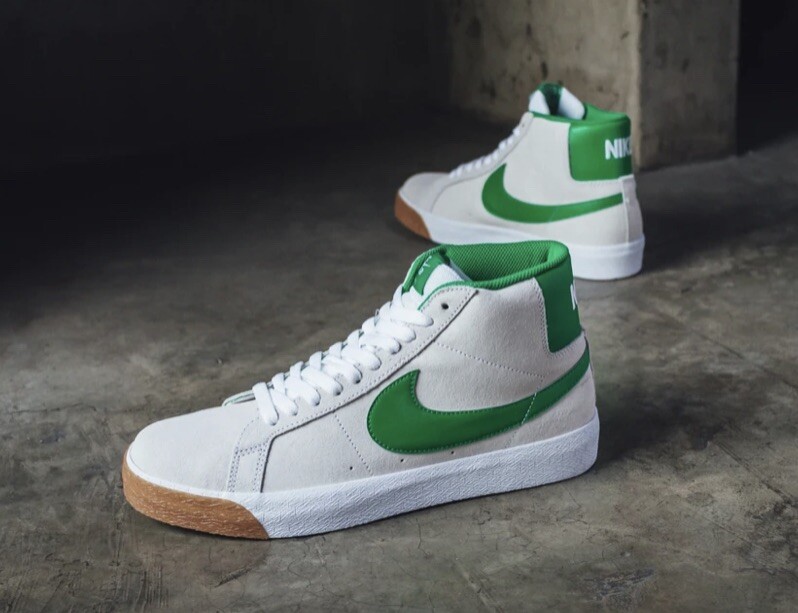 nike sb blazer lucky green