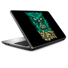 Laptop Skin Wrap Universal for 13 inch - Awesome Owl Evil