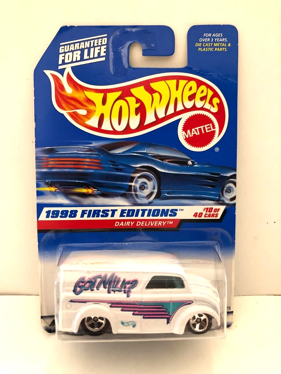 Hot Wheels Dairy Delivery Vintage Manufacture Diecast Cars, Trucks