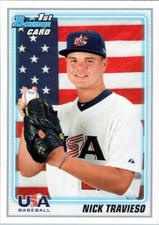 2010 Bowman Draft Prospects #BDPP110 Nick Travieso Team USA