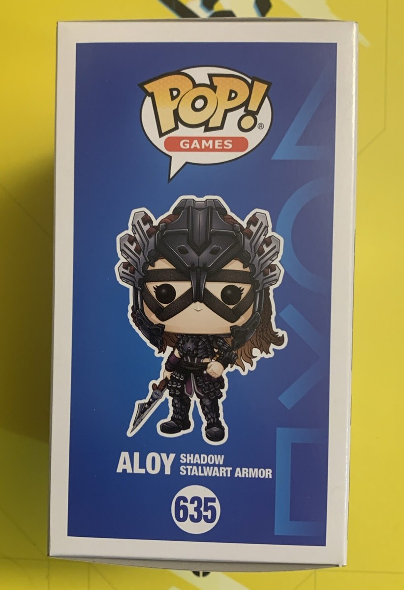 Funko POP! Games: Horizon Zero Dawn Aloy in Shadow Stalwart Armor (Includes Compatible Pop Box Protector Case Funko POP! Games: Horizon Zero Dawn Aloy in Shadow Stalwart Armor (Includes Compatible Pop Box Protector Case