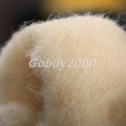 25mm Wool Felt Polishing Buffing Round Wheel & Shank 10pcs Grinder Rotary Tool - Picture 9 of 12