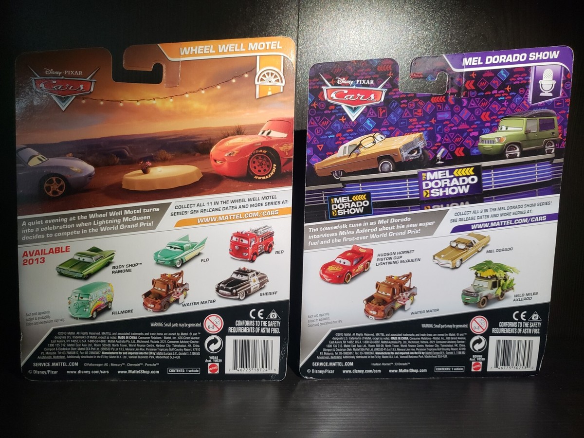 Disney Pixar Cars 2 Wild Miles Axlerod Waiter Mater Deluxe | eBay