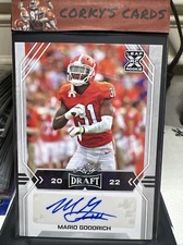 2022 Leaf Draft MARIO GOODRICH #BA-MG1 RC Rookie Auto - Clemson | NY Giants