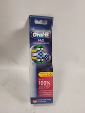 Oral-B Pro Deep Cleaning Action Replacement Toothbrush Heads 6 Pack