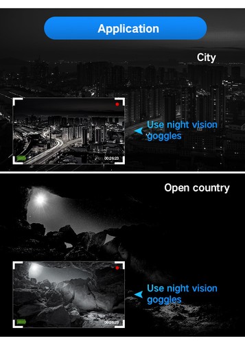 Digital 6.8X Zoom Night Vision Monocular Infrared Scope Hunting Camera Video - Picture 9 of 13