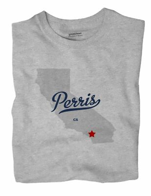 Perris California CA T-Shirt MAP
