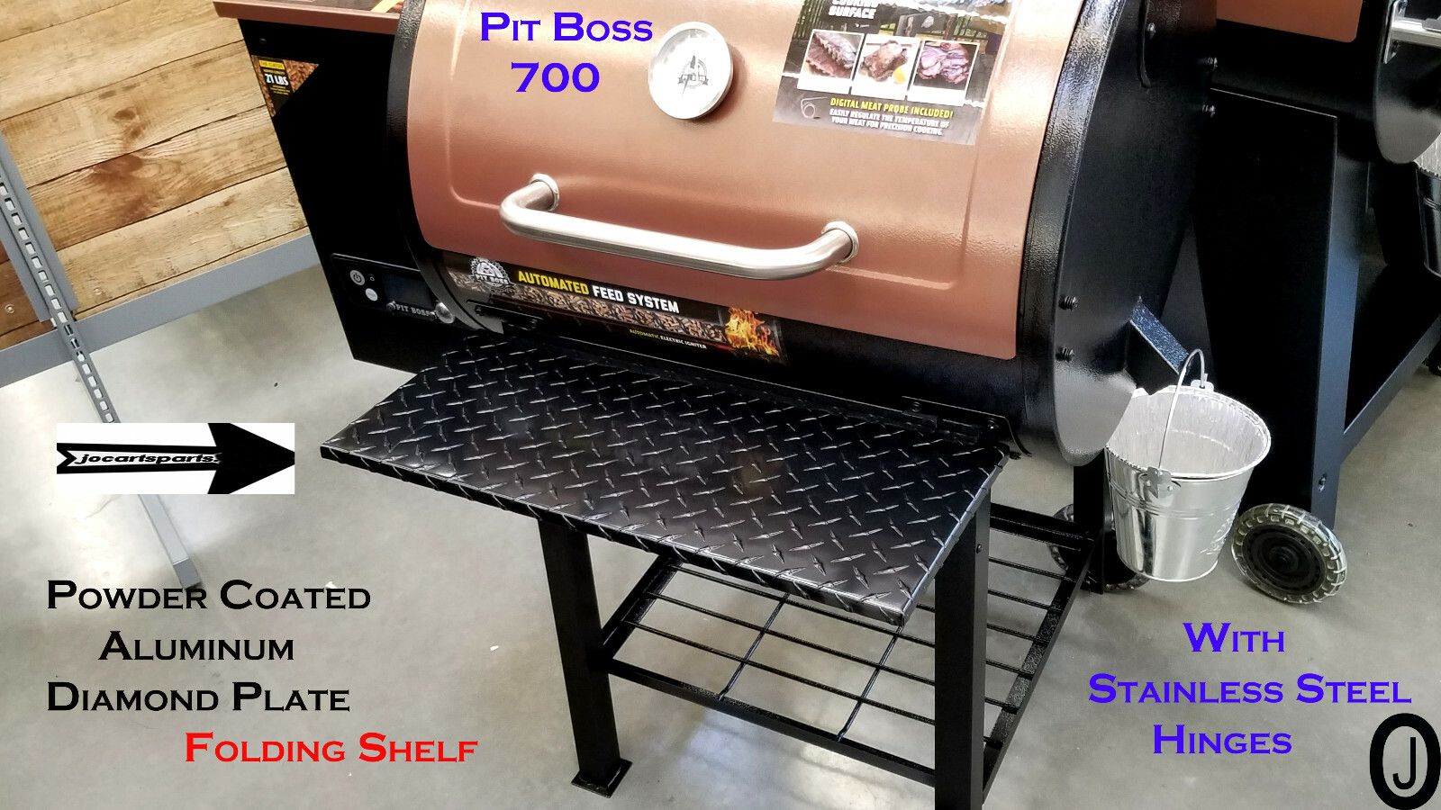 Pit Boss Classic 700 Pellet Grill Powder Coated Diamond Plat