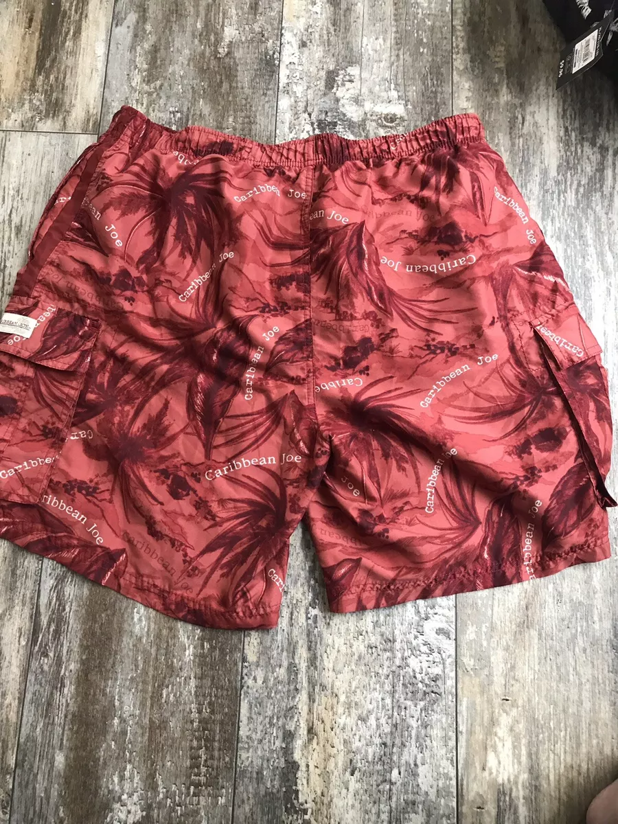 CARIBBEAN JOE Mens Large Swim Trunks Shorts eBay