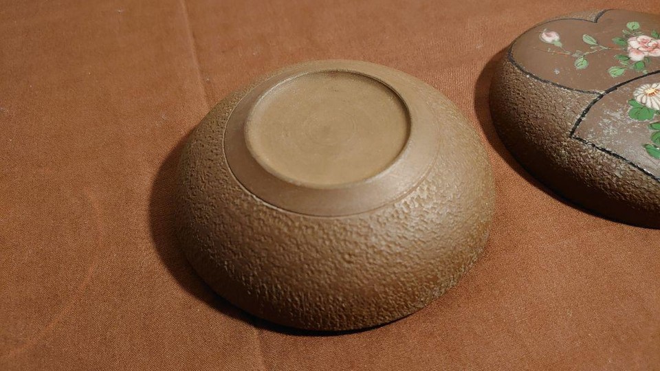 Old Toy, Powder Color, Illustration Of Flowers, Stored Incense Case