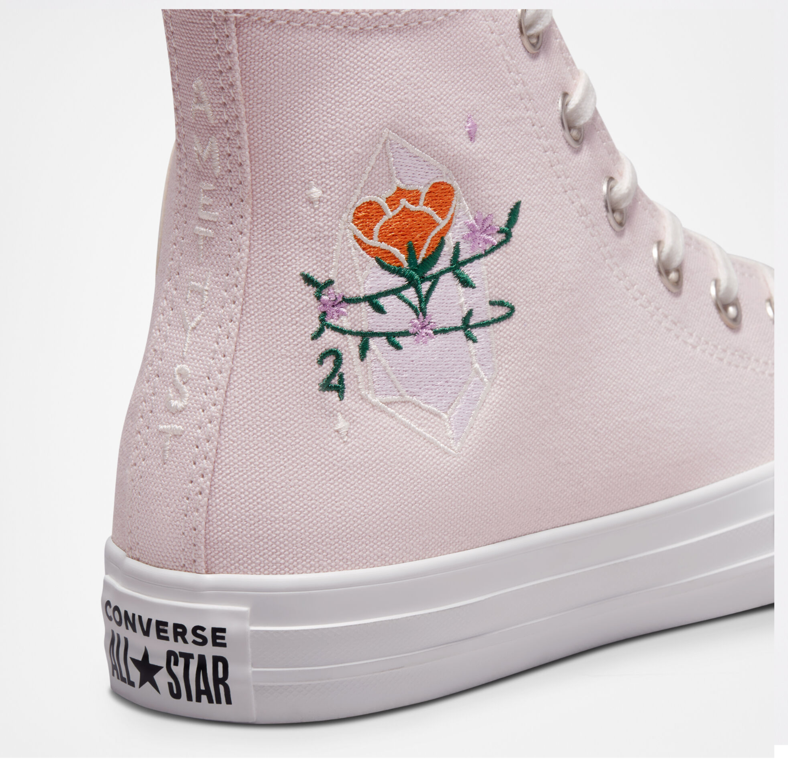 converse embroidered roses
