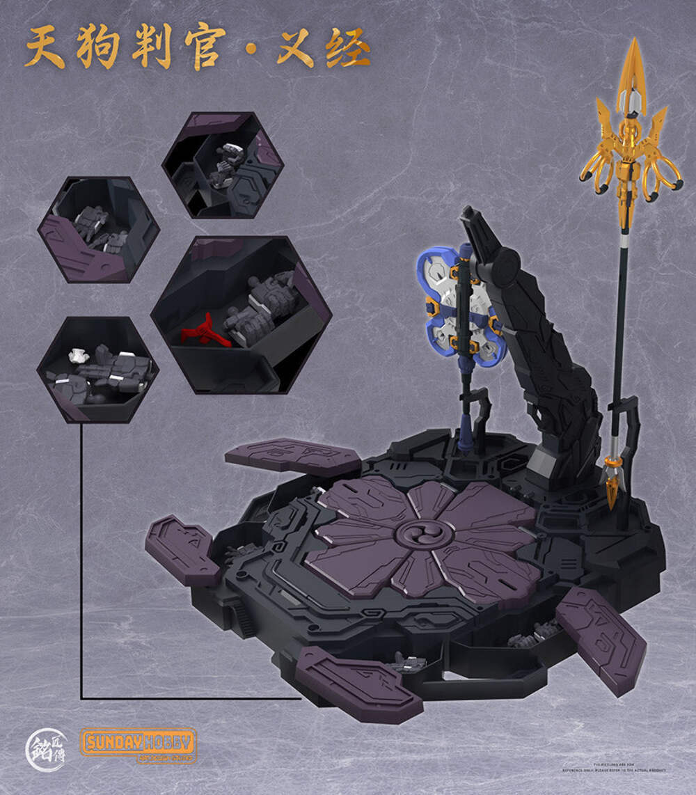 MJZ STUDIO x SUNDAY HOBBY TENGU JUDGE YOSHITSUNE PLASTIC