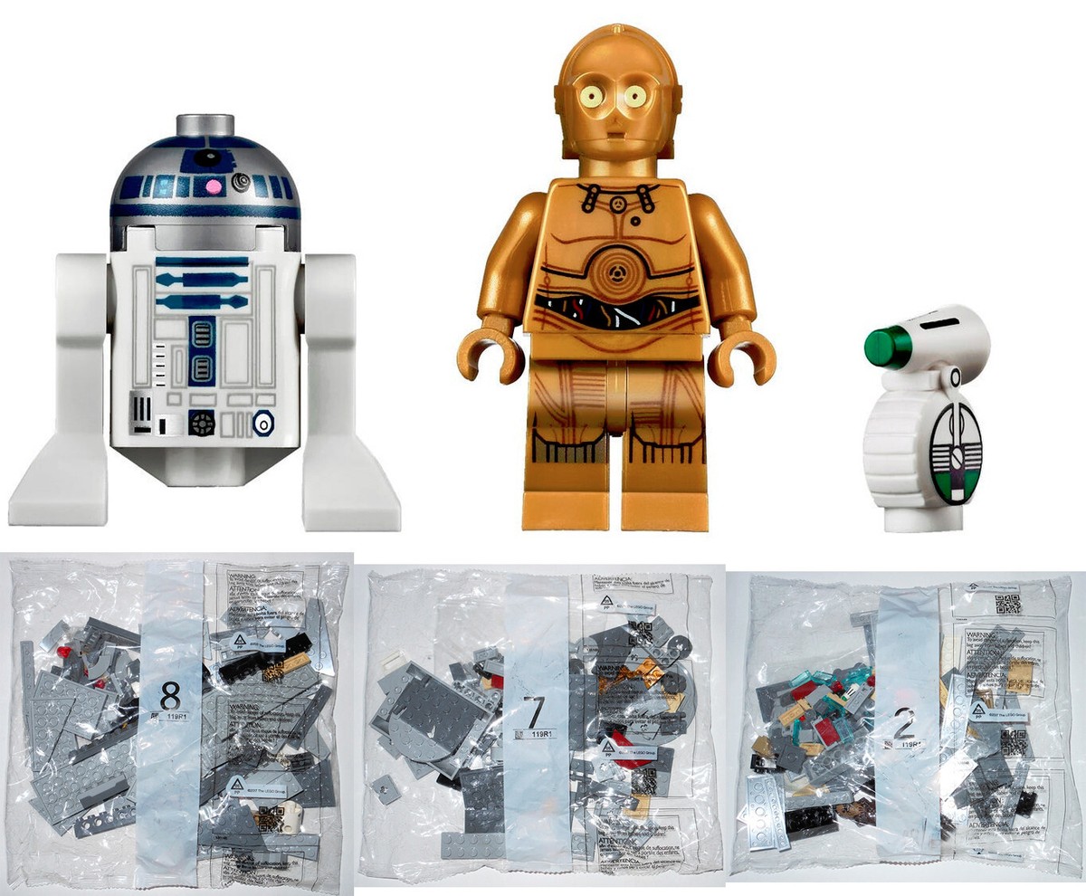 Lego C3po New R2d2 Lego Set LEGO Droid Minifigures: D-O, R2