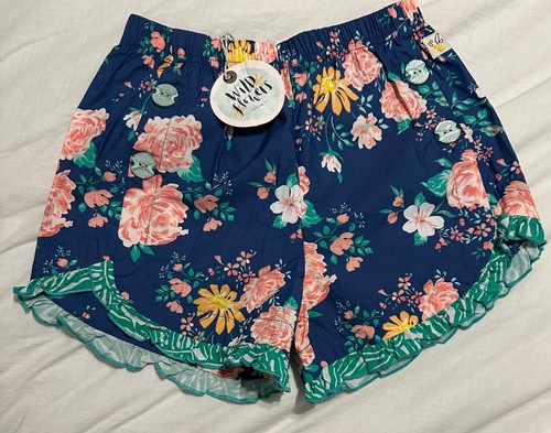 NWT Wildflowers Rosie Shorties Shorts Girls Daydream Believer Size 8