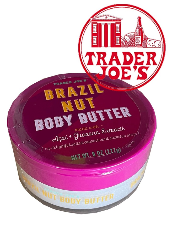 Kit Trader Joe’s Brazil Nut Body Butter, Body Scrub y Body Wash Summer