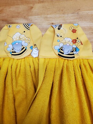 Set of 2 Handmade Hanging Kitchen Towels
