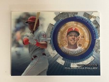 Rhys Hoskins - 2020 Topps Baseball Update - Commemorative Coin Card #TBC-RH