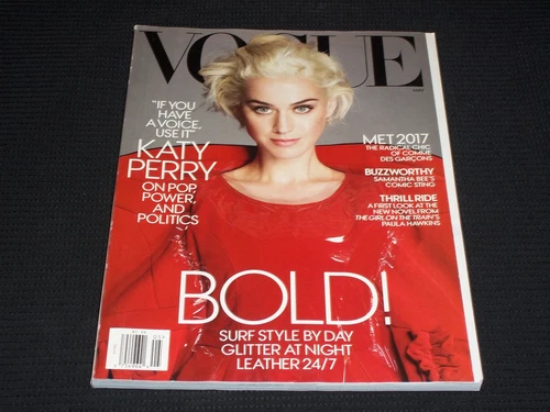 2017 MAY VOGUE MAGAZINE - KATY PERRY COVER - L 13169