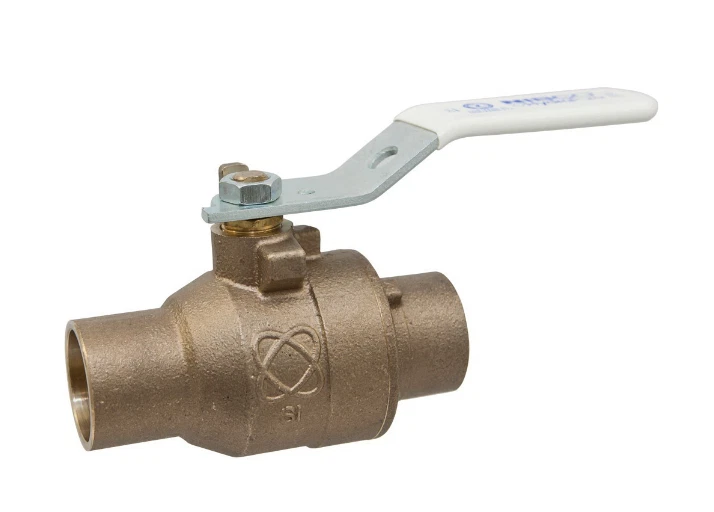 Nibco NJ830X8 Hydrapure Bronze Full Port Ball Valve 3/4" (CLS585-80-Lf)