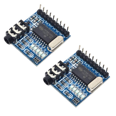 2pcs MT8870 DTMF Voice Decoder Dekodierungsmodul Telefon Sprachmodul