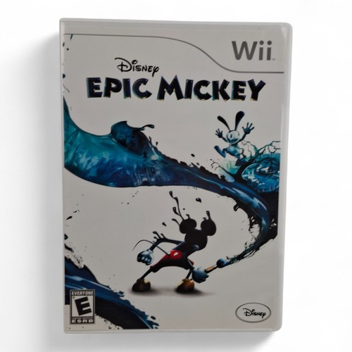 Disney Epic Mickey (Nintendo Wii) Complete CIB w/ Manual - 第 1/4 張圖片