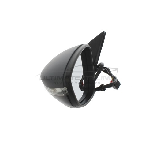 VW Scirocco 2008-> Door Wing Mirror Electric Power Folding Passenger Side Left - Picture 8 of 24