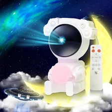 Astronaut Projector Galaxy Starry Sky Night Light Ocean Star LED Lamp Remote