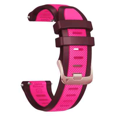 Cinturino di ricambio a sgancio rapido in 8 colori, 20 mm, in tessuto di nylon, compatibile con smartwatch Garmin Venu 2 Plus/Venu Sq/Vivoactive 3, cinturino di ricambio per Garmin Vivoactive HR