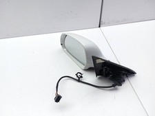 AUDI Q3 8U 2014 WING MIRROR MANUIAL FOLD FRONT LEFT PASSENGER SIDE IN WHITE