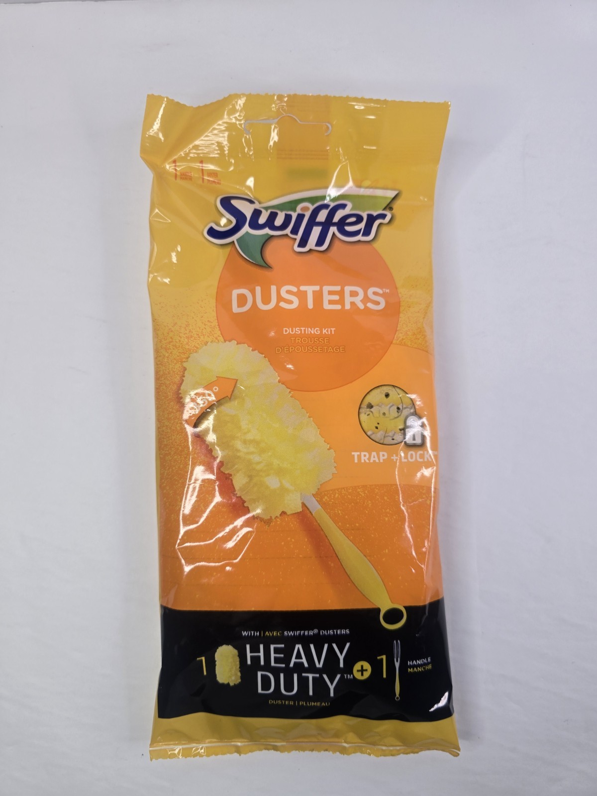 Swiffer Duster 360, Dusting Kit Handle Duster Trap + Lock 
