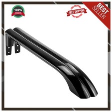 Refrigerator Door Handle Set Black 2 Pack Replaces 5304506471 242059503
