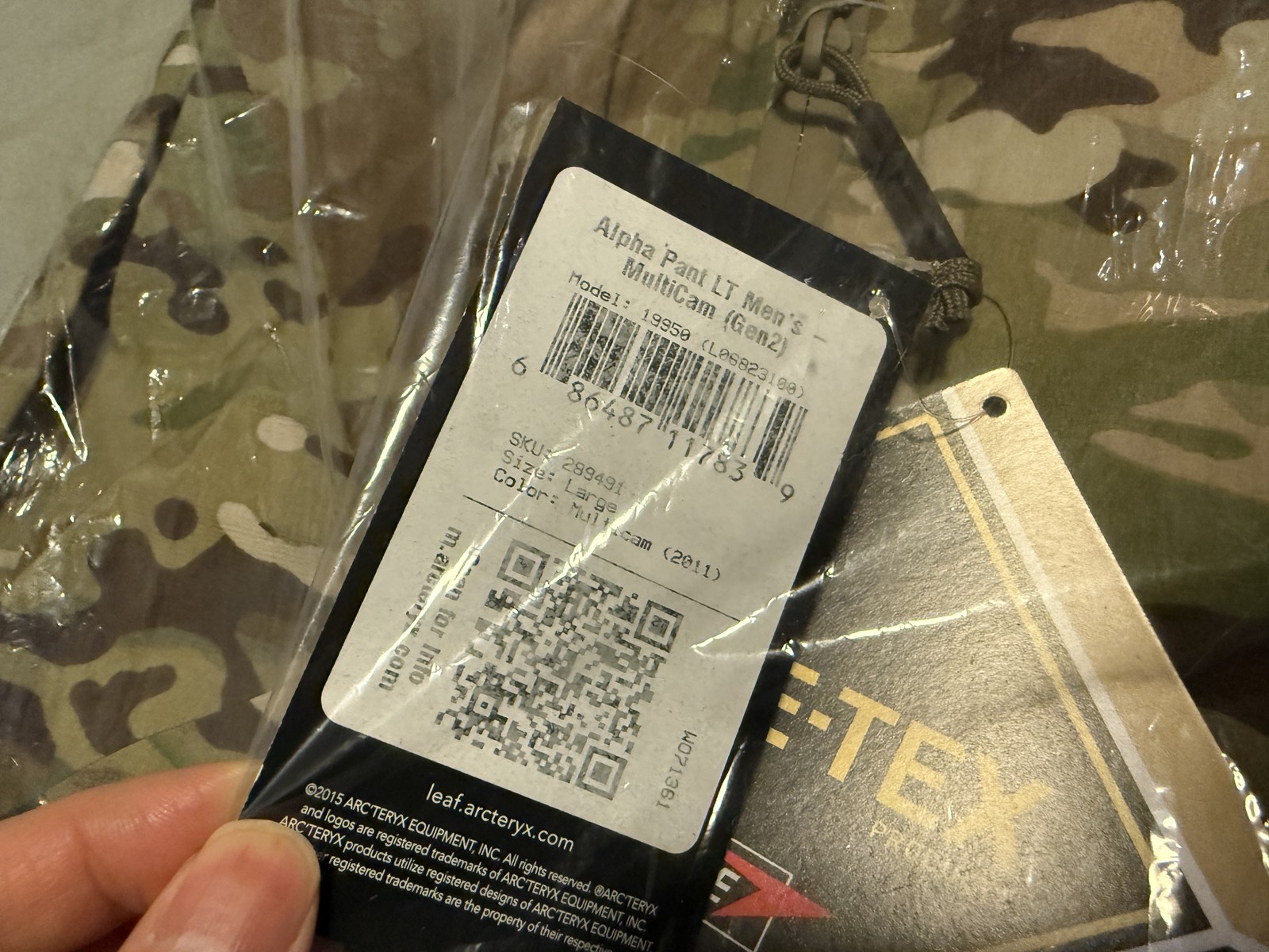 Arc'teryx LEAF Alpha Pant Lt - MultiCam - L image 3