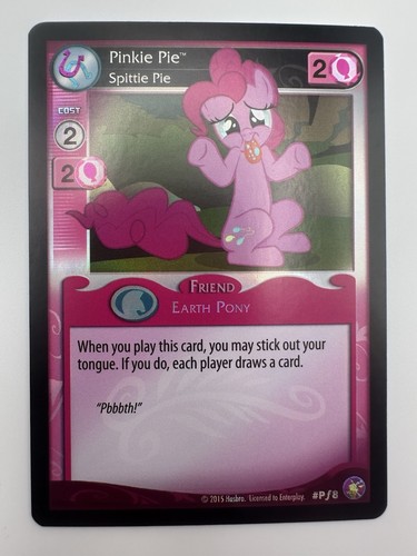 Pinkie Pie Spittie Pie Pf8 | Foil Promo | My Little Pony CCG Absolute Discord