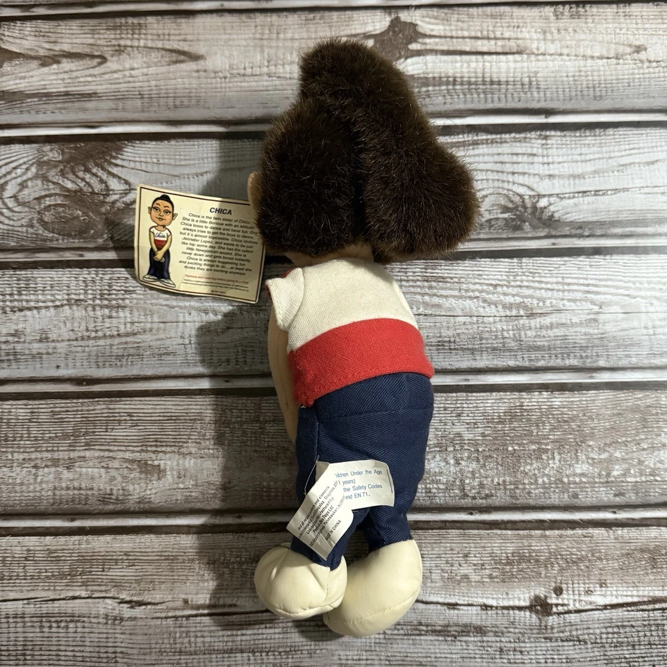 Винтажная мягкая плюшевая игрушка Homies Mijos Chica новая с ценниками 2001 - Изображение 2 из 4