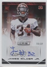 2014 Panini Rookies & Stars 10/32 James Wilder Jr #146 Auto 9cp