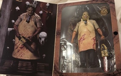 NECA Ultimate Texas Chainsaw Massacre Leatherface 7'' Horror Action Figure 40th