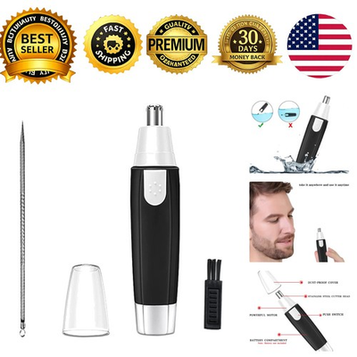 #ad Nose Hair Trimmer Electric for Men Women Professional Painless Nasal Ear Facial $11.99