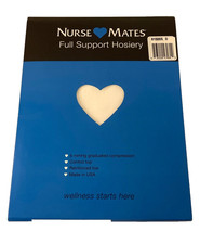 UPC 053598000204 product image for NURSE MATES Full Support White Pantyhose size D 6mmHg Compression #81500 NEW | upcitemdb.com
