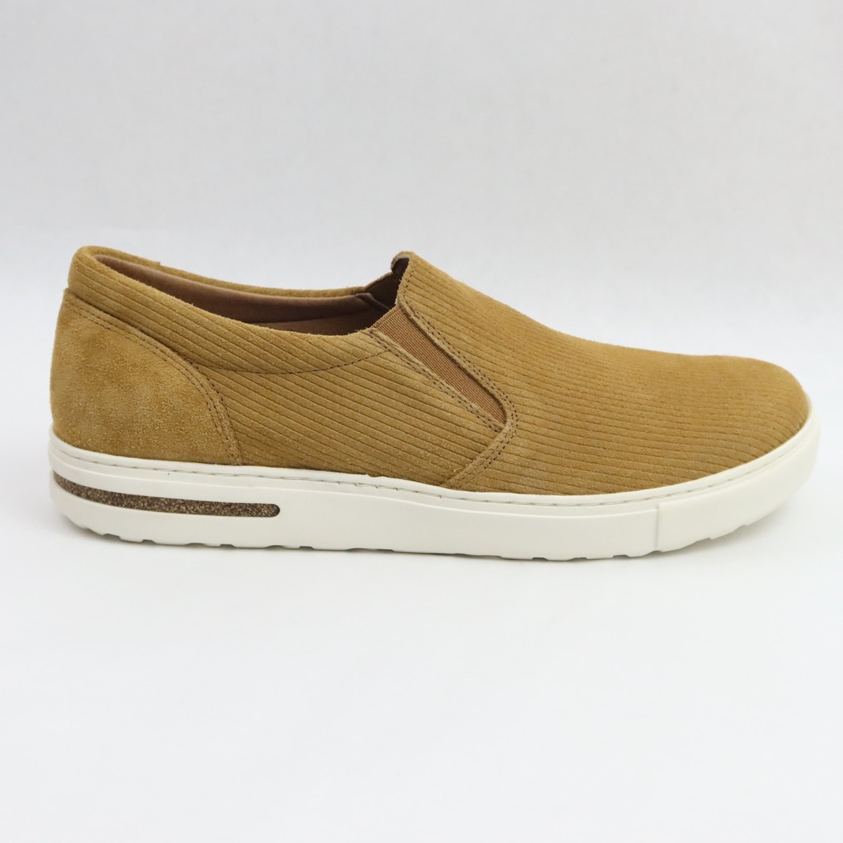 Birkenstock Oswego Shoes Mens 10 Tan Suede Casual Taupe Slip 