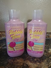 2  Bath  Body Works Bubble Gum Pop Body Wash Shower Gel 10 fl oz New