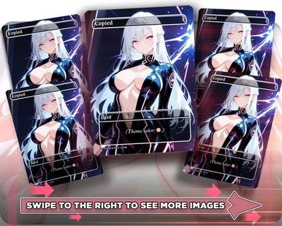 Copied (2) - 5x Waifu Tokens Custom Cards