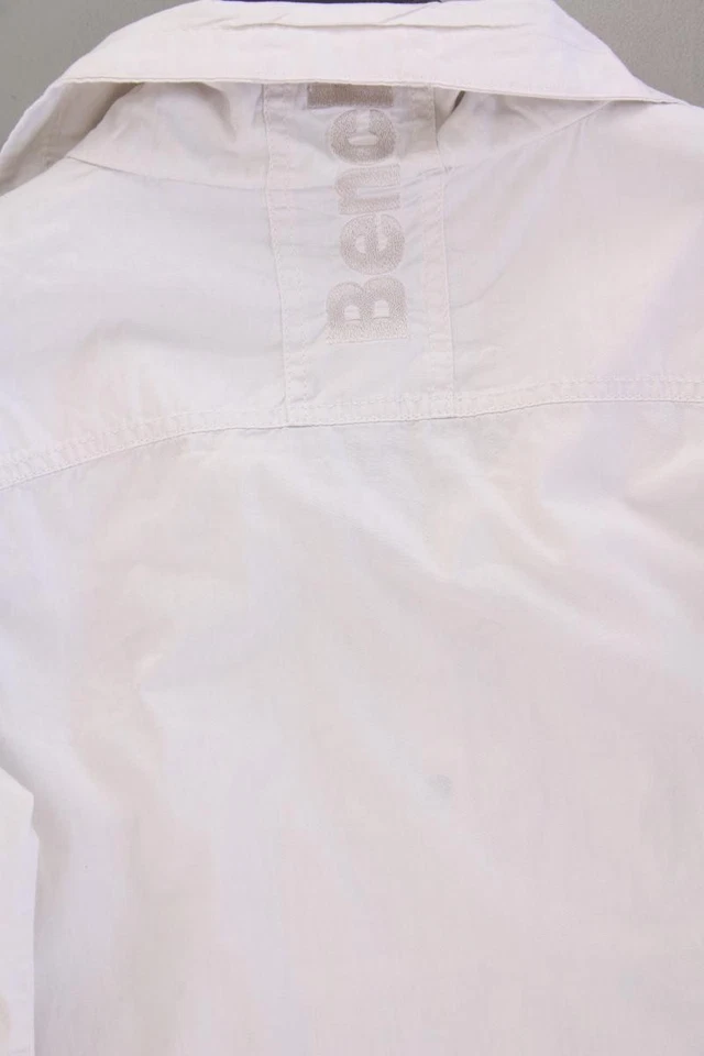 ✅ Bench Kurzarmbluse Classic Bluse für Damen Gr. 38, M creme aus Baumwolle ✅ - Bild 4 von 4