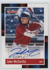 2022 Panini Donruss Retro 1988 Signatures Jake McCarthy #R88S-JM Auto 0m89